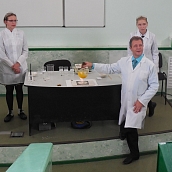 Знакомство с химией на Фестивале науки