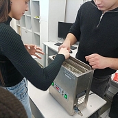 Сотрудники и студенты ИММТ приняли участие в масштабном мероприятии в рамках Инженерно-космической смены «ПолитехПРО»