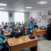 На кафедре ПТБ прошла беседа на тему «Профессия эколог - профессия будущего»