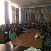 Лекция заведующей кафедрой "Высшая школа светового дизайна" 