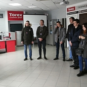 Студенты кафедры СМ посетили производство компании Torex