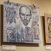 Политеховцы приняли участие в закрытии выставки «Монументалист Юрий Вальков»