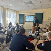 Доцент ИММТ встретился с балашовскими школьниками 