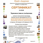 Доцент ИСПМ Анжела Чернецкая стала участником «Зимней школы преподавателя 2019»