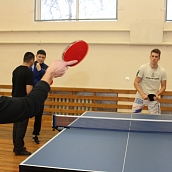В СГТУ прошли соревнования по настольному теннису в рамках Спартакиады Первокурсника