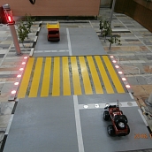 Успешно протестирован действующий макет интеллектуального пешеходного перехода