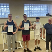 В техническом вузе прошли соревнования по армрестлингу