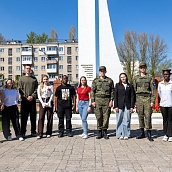Студенты СГТУ приняли участие в акции «Походы Памяти»