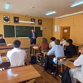 Доцент ИММТ встретился с балашовскими школьниками 