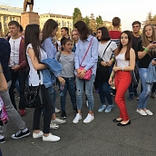 Студенты первого курса ДАС посетили фестиваль "Поехали"