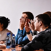 Политеховцы - участники молодёжного таможенного форума