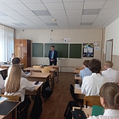 Доцент ИММТ встретился с балашовскими школьниками 
