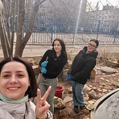 Первокурсники кафедры ПМК ИнПИТ приняли участие в областном субботнике