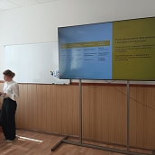 В ИММТ состоялась защита проектов учащихся Гагаринских классов