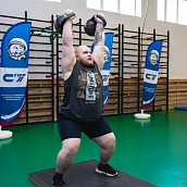 В Политехе прошло первенство по гиревому спорту