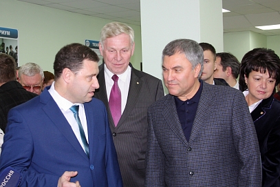«Интересное у вас здесь все, живое»: Вячеслав Володин посетил Гагаринский университет  
