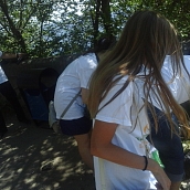 Студенты ЭКЛ - участники экоакции "Чистый берег"