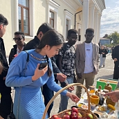 Иностранные обучающиеся Политеха - участники этнокультурного фестиваля 