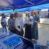 СГТУ принял участие в выставке-ярмарке «Российское образование. Ташкент – 2024»