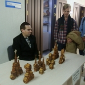 Студенты 2-го курса участники Фестиваля культуры и творчества «Палитра мира» 