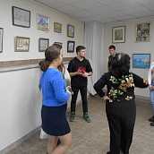 Студенты посетили выставку «Сопряжение»