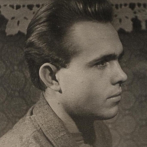 П.К. Плотников – студент 2 курса, 1957 год.