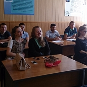 30 сентября 2015 состоялся мастер-класс на кафедре ЭИД