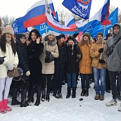 Первокурсники ДАС на Лыжне России