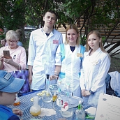 Ночь музеев: кафедра химии представила интерактивную площадку в музее Чернышевского