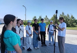 Преподаватель Института УРБАС рассказала школьникам о спутниковых технологиях в геодезии и кадастре