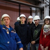 Экскурсия студентов кафедры ТГВ на Курскую ТЭЦ-4