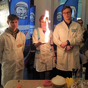 Студенты кафедры ХИМ приняли участие в закрытии Года добровольца