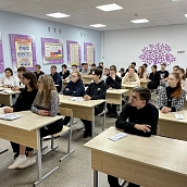 Преподаватели СЭИ СГТУ имени Гагарина Ю.А. посетили р.п. Базарный Карабулак с профориентационным марафоном «PROСГТУ: шаг в профессию»