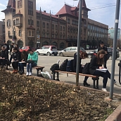 Урок скоростного скетчинга для студентов ДАС