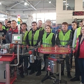 Студенты и сотрудники ИММТ посетили с экскурсией предприятие «АВРОРА»