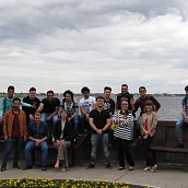 Международная летняя школа русского языка провела урок на открытом воздухе