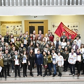 Бойцы штаба РСО политеха награждены почетными грамотами