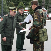 Военный учебный центр СГТУ отметил День военных дорожников