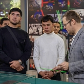 Слушатели курсов русского языка посетили Музейное пространство СГТУ