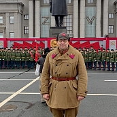 Политеховские реконструкторы – участники Парада Памяти в Самаре