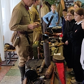 Политеховские реконструкторы – участники «Панфиловской недели»