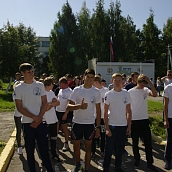 Студенты Петровского филиала СГТУ пробежали Гагаринскую милю