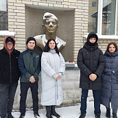 Студенты-переводчики в музее Ю. А. Гагарина