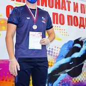 Студент ИММ - призёр Чемпионата и Первенства региона по подводному спорту