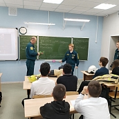 Школьники «Гагаринских классов» встретились с представителями СГТУ