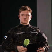 Слушатели ВУЦ встретились с участником специальной военной операции