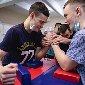 В Политехе прошло первенство по армрестлингу