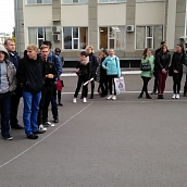 Студенты института УРБАС приняли участие во флешмобе