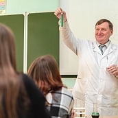 Политех посетили участники «Менделеевских классов»