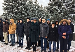 Представители СГТУ приняли участие в мероприятии в День неизвестного солдата